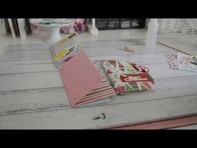 6x6 Paper | QUICK & EASY | Happymail Flipbook Idea | Septeria18