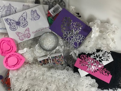 AliExpress Craft Haul with lace and more!