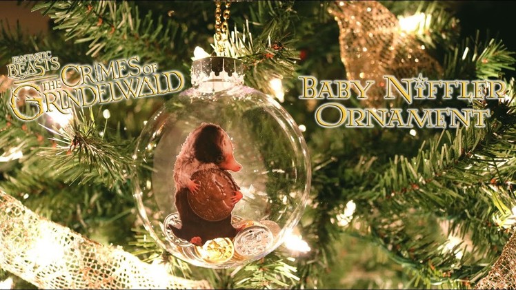 Baby Niffler DIY Ornament : Fantastic Beasts The Crimes of Grindelwald :  Fantastic Beasts Christmas