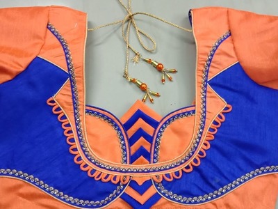 Beautiful Blouse Designing by PNR || Fashion blouses for Women