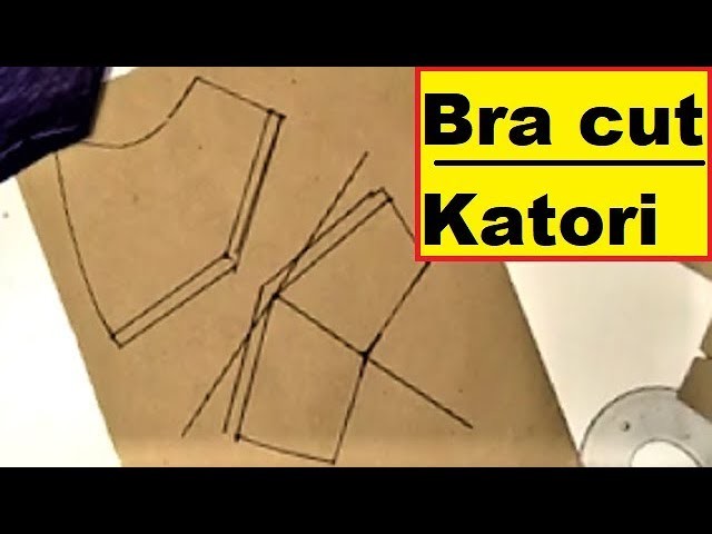 Bra cut katori blouse cutting for 34" chest by blousemaster