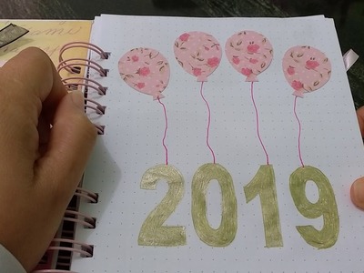 Bullet Journal 2019 + decoração - 2019 Bullet Journal Set Up