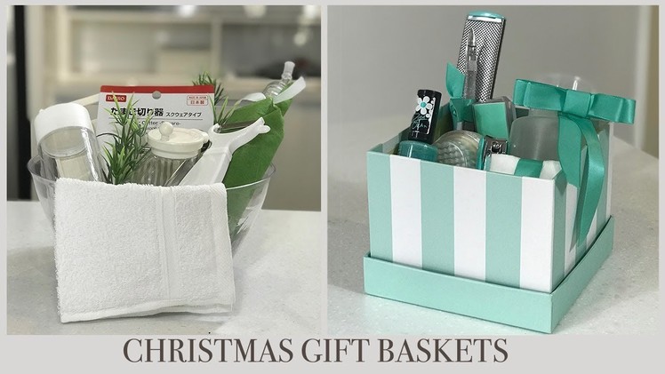 CHRISTMAS GIFTS | DOLLAR STORE GIFT BASKETS
