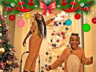 Christmas Tree decorating Family Fun Playtime Jingle Bells Kids songs Christmas songs for Children