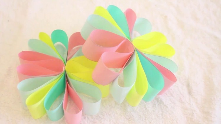 Colorful DIY HAND MADE paper flower easy how to make paper flowers in easy way. diy easy crafts