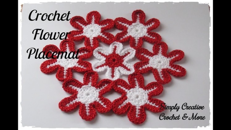 Crochet Flower Placemat | Crochet Flower