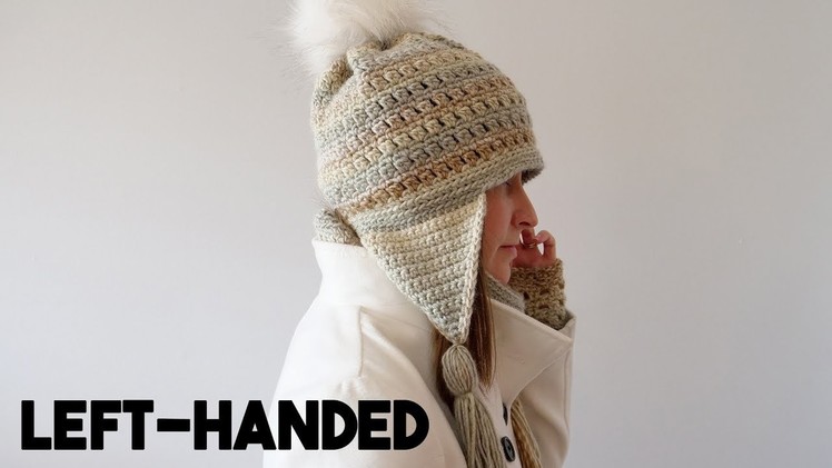 Crochet Gift Set: Colorscape Hat (Left-handed)