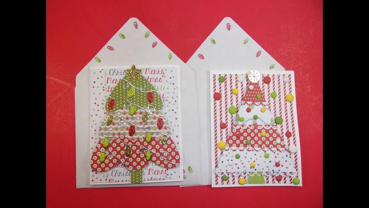 Day 3 of Seven Days of Easy Christmas Cards w. Stamps of Life Kit