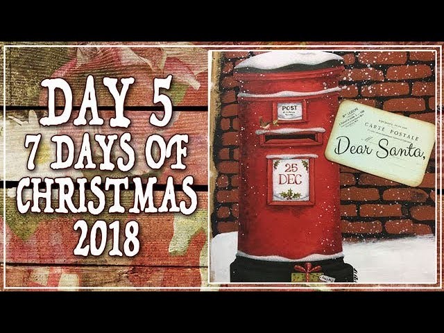 Day 5 - 7 Days of Christmas - Dear Santa