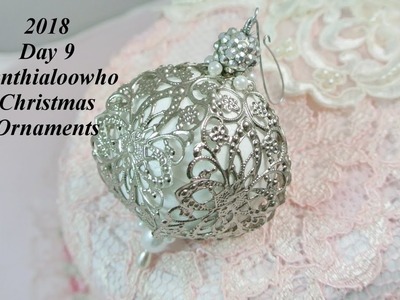 Day 9 Cynthialoowho Christmas Ornaments 2018