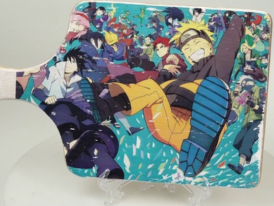 DIY, Anime (Naruto) photo transfer.