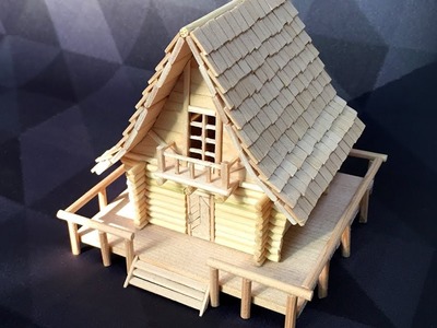 DIY Miniature Log House