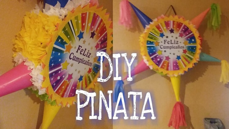 DIY PINATA | DECORATE WITH BALLOON