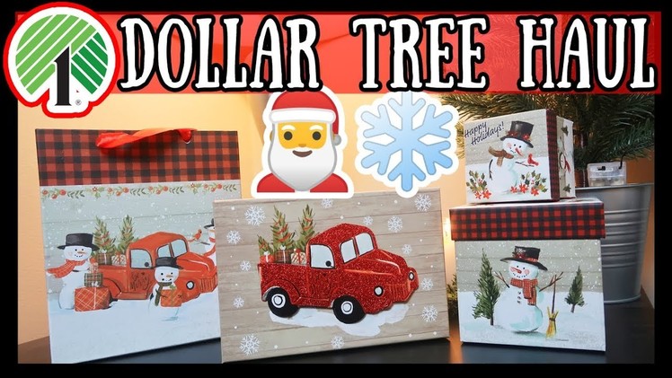 Dollar Tree Haul & Shop with Me Christmas ???? | Stocking Stuffers & Decor! December 2018