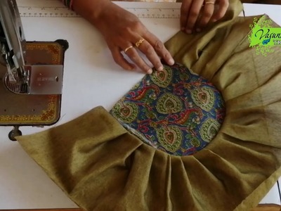 Easy and Simple Designer Fabric Handbag Making || DIY Ladies Handmade Handbag || DIY Fabric Purse