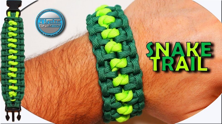 Epic How to Make Paracord Bracelet Snake Trail DIY Paracord Tutorial for Beginners