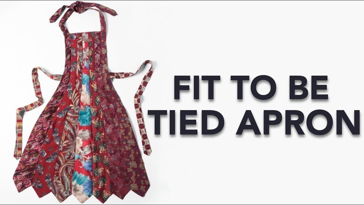 FREE Pattern: Fit To Be Tied Apron
