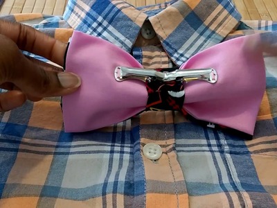 How to Apply a Clip on Bow Tie!
