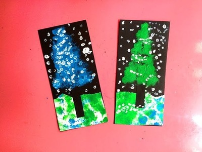 Art How To Draw A Christmas Tree For Kids Painting For