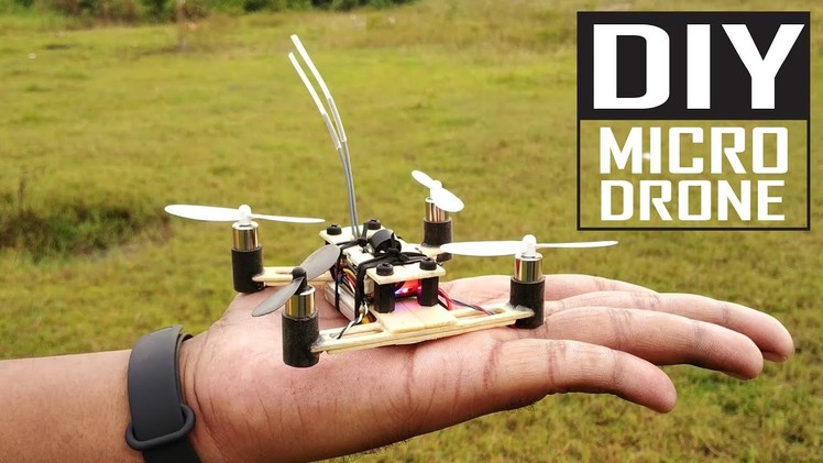 How To Make A DIY Popsicle Drone At Home