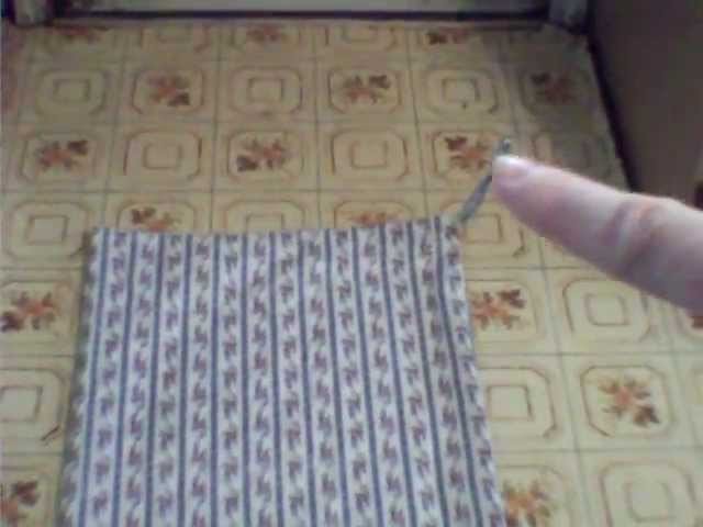 How to make and sew a laundry bag