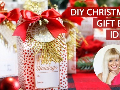 How to Make DIY Christmas Gift Boxes for Small Gifts