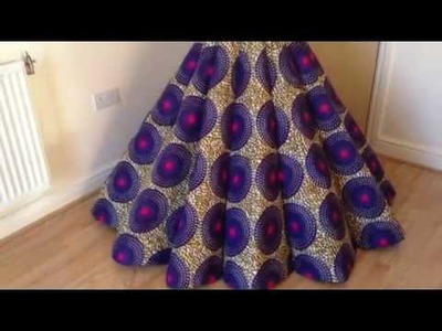 How To Make Panel Gown.dress