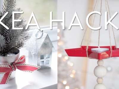 Ikea Christmas Hacks | Christmas Decoration DIYs and Table Setting 2018