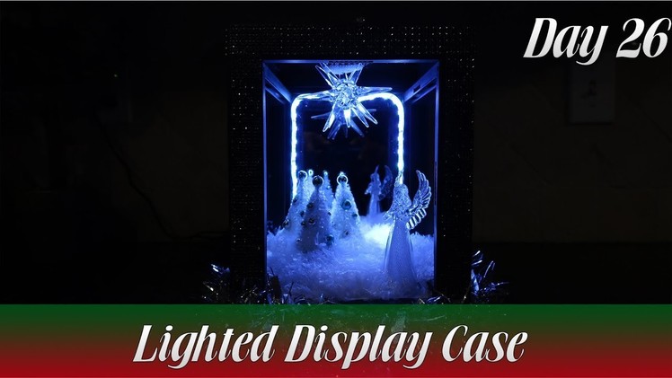 Lighted Display Case with Christmas Scene - Day 26 | How To