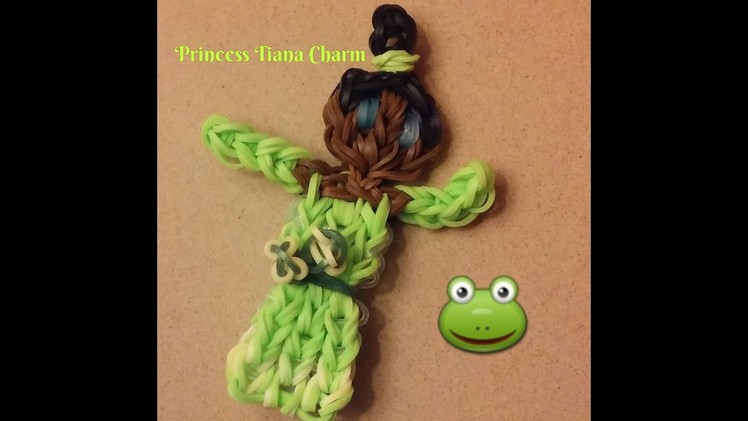 NEW Rainbow Loom Princess Tiana Charm