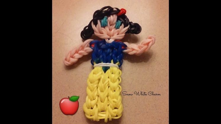 NEW Rainbow Loom Snow White Charm