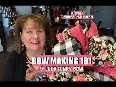 *NEW SERIES* ???? BOW MAKING 101 ???? 9-Loop Funky Bow
