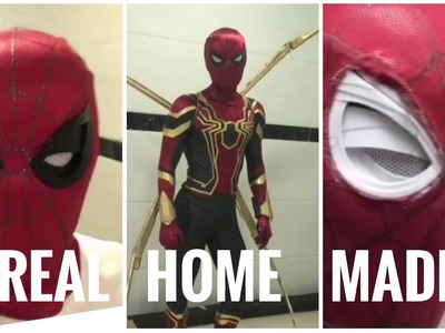 Real Life Articulated Eyes Spider Man Suit - NO CGI !!!
