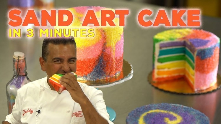 Sand Art Cake by The Cake Boss | Cool Cakes 06