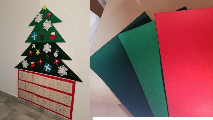 Selfmade Christmas calendar, Selbstgemachter Adventskalender