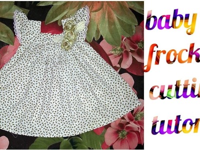 Simple and easy baby frock cutting tutorial