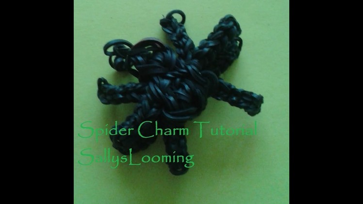 Spider Charm Loom Band Tutorial