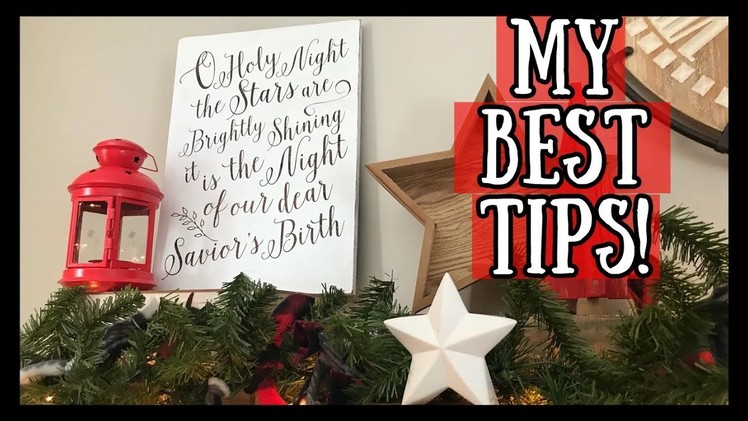 TIPS & TRICKS FOR BEAUTIFUL & AFFORDABLE CHRISTMAS DECOR ????????????DECORATE WITH ME!