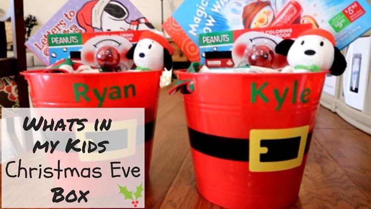 WHATS IN MY KIDS CHRISTMAS EVE BOXES | VLOGMAS DAY 7 | CHRISTINA COREY & CREW