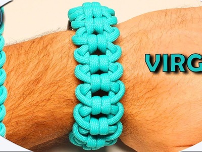 World of Paracord How to make Paracord Bracelet VIRGO Simple Fast Easy DIY Paracord Tutorial