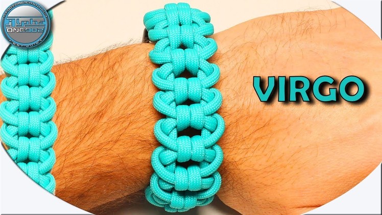 World of Paracord How to make Paracord Bracelet VIRGO Simple Fast Easy DIY Paracord Tutorial