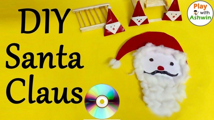 Christmas Craft Ideas: How to Make Santa Claus From CD | Amazing DIY crafts for Christmas(Today)