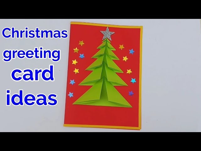 Christmas greeting cards craft ideas | New year greeting cards ideas | greeting card making ideas