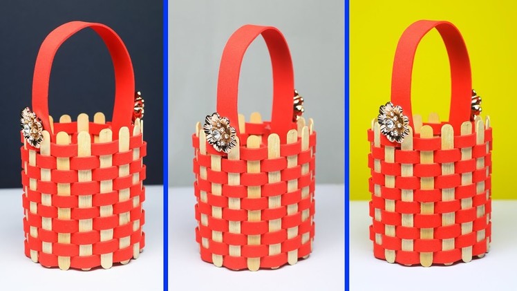 DIY Best out of waste plastic bottle craft | Plastic Bottle Basket | Waste Material Craft Ideas