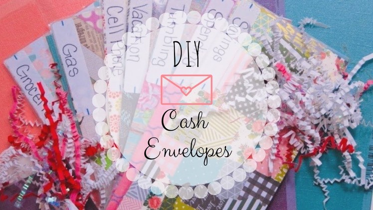 DIY Cash ENVELOPES || Dave Ramsey Inspired || Laminated Cash Envelopes Tutorial!!