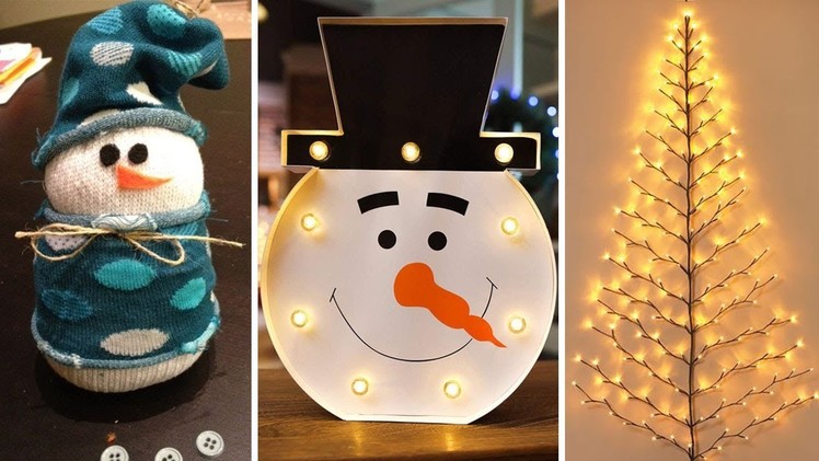DIY Christmas Decorations! 18 Easy Craft Projects and Ideas for Winter