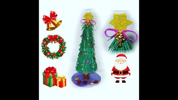 DIY Christmas tree | Christmas Decor |  Christmas Tree Making | smriti art and craft |