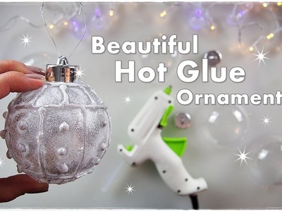 DIY Easy Hot Glue Ornament for Christmas  ♡ Maremi's Small Art ♡