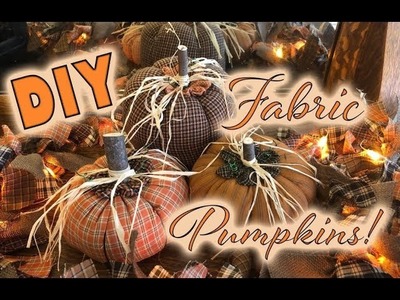DIY Fabric Pumpkin Tutorial