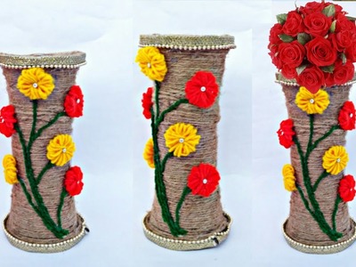 Diy flower vase | disposable plastic glass flower vase | disposal craft | HMA##242